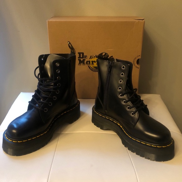 Dr. Martens
Women's Jadon Platform Combat Boots - Picture 2 of 6